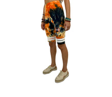 Load image into Gallery viewer, MYSTERIES MQR TIE-DYE LEGGING SHORTS - mysteries.n.y.c
